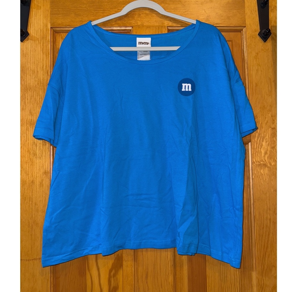 M&M Blue Pajama Short Set Plus